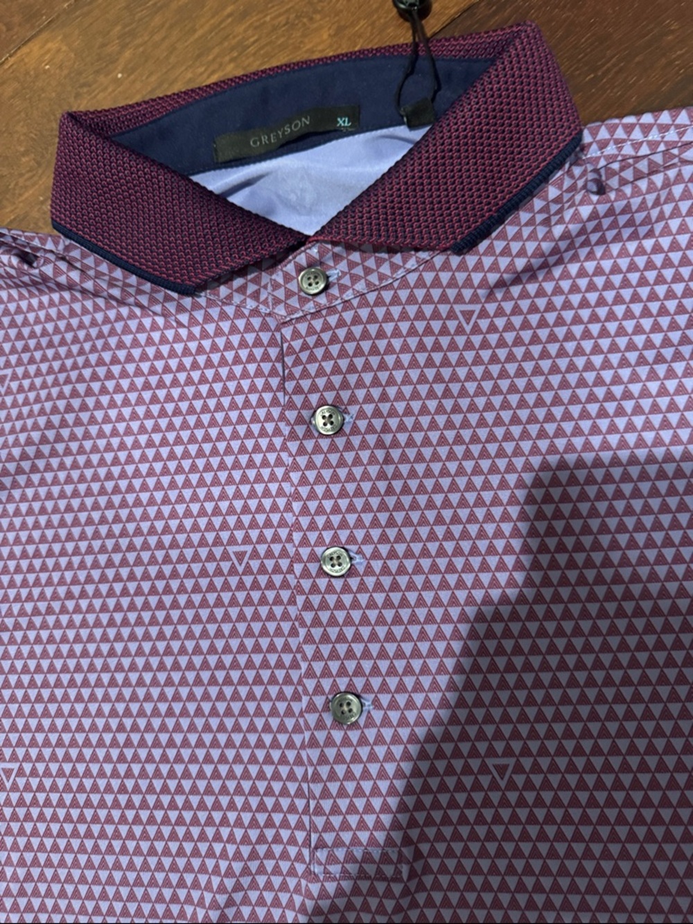 Greyson NWT Volcano Diaries Polo Golf shirt - Picture 5 of 12